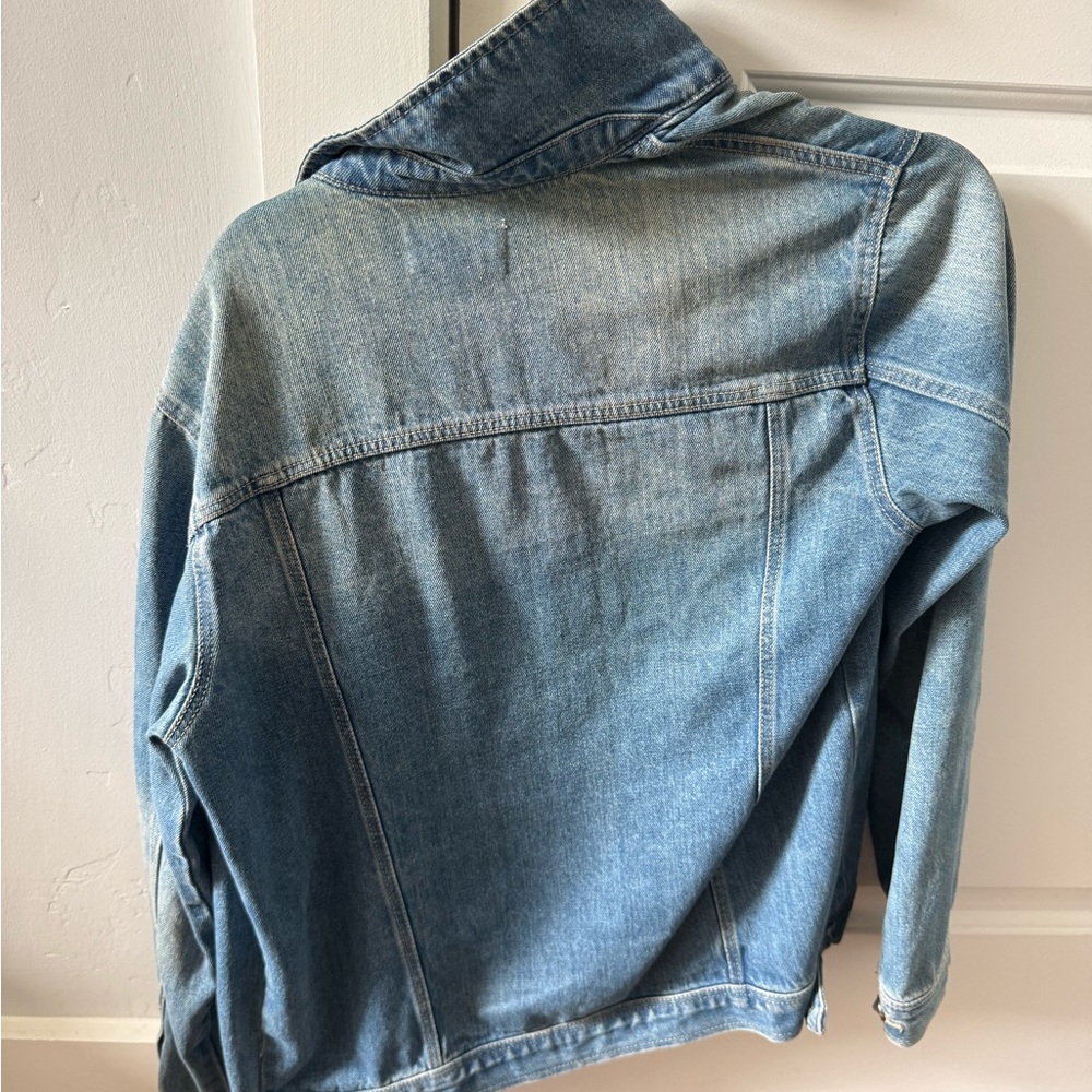 Distressed Denim Jacket - Picture 2 of 3